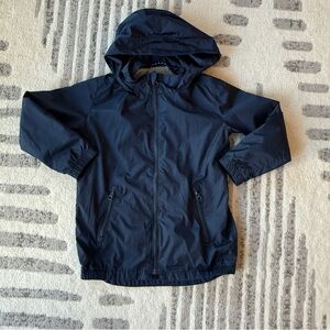 GAP Kids Navy Blue Lined Windbreaker